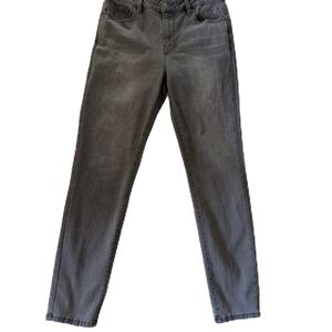Buffalo Women’sPursuit Mid Rise Super skinny Gray Jeans. Size 8/29